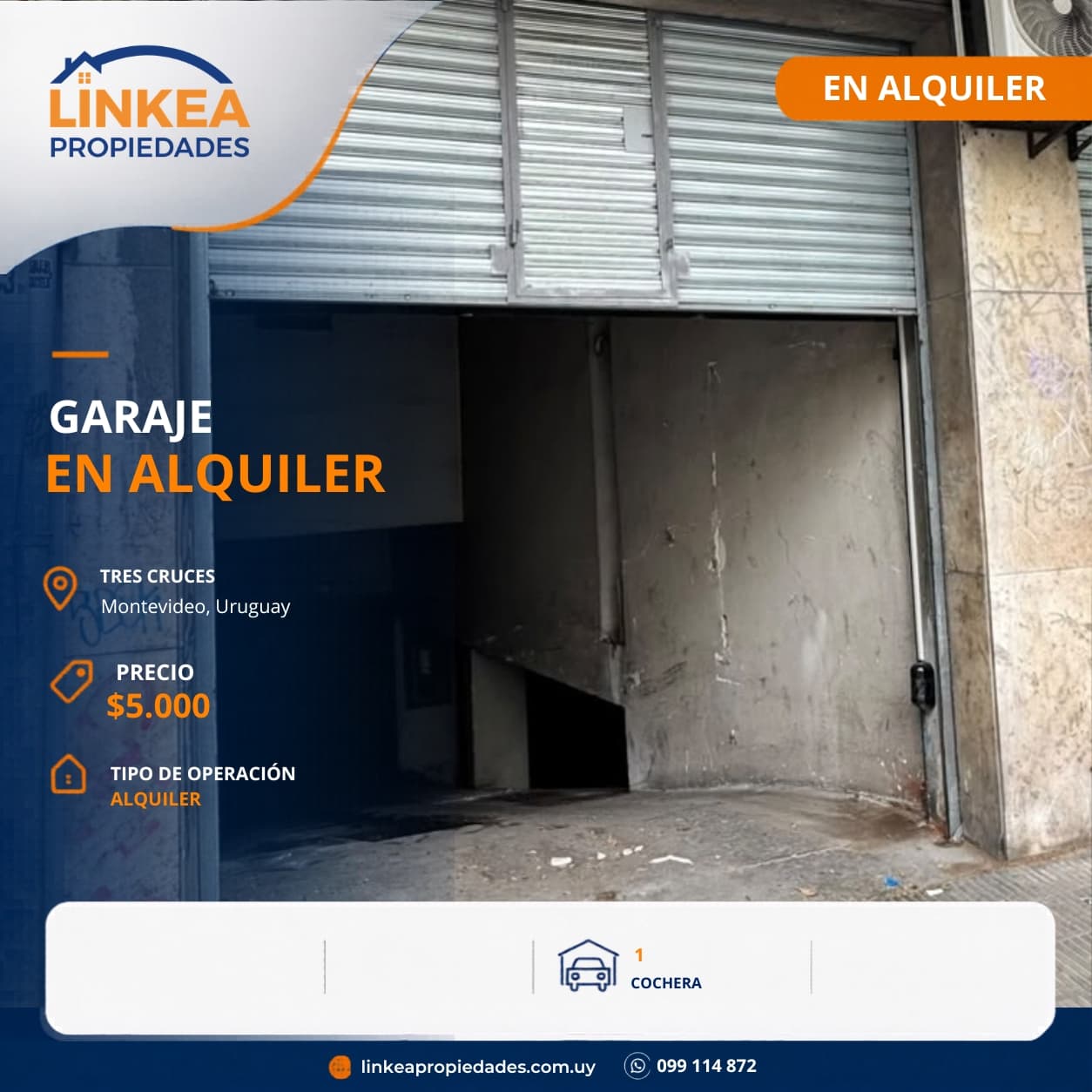 Garaje centrico en Alquiler