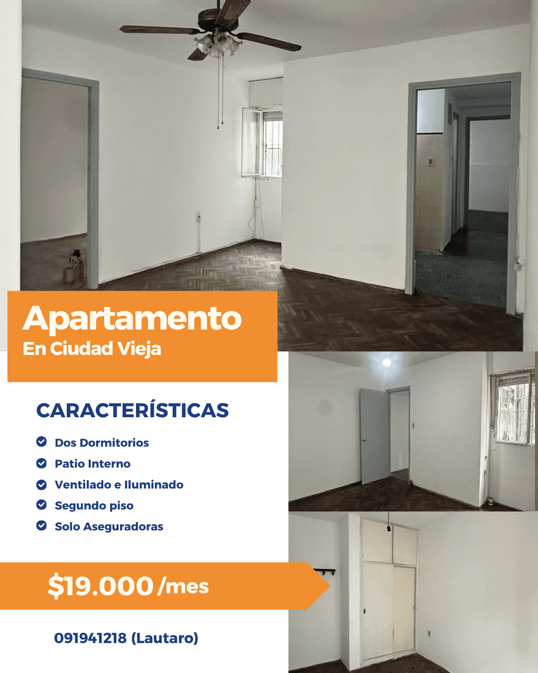Apartamento en Ciudad Vieja